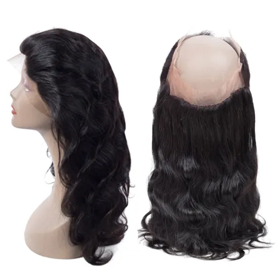 12A Grade 360 Lace Front Human Wigs for Black Women Pre Plucked with Baby Hair Brazilian Body Wave Human Hair Lace Frontal Wigs