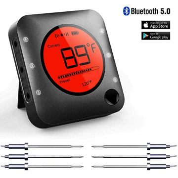 Thermomètre de barbecue Bluetooth Max 6 sondes pour griller