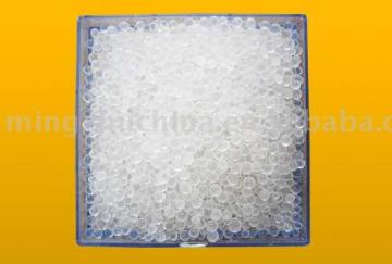 Fine-pored silica gel
