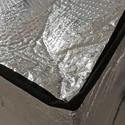 Thermal Woven Foil Pallet Cover Wraps: Reusable Insulated Material