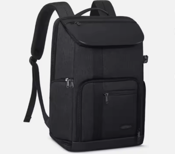 High-Quality Waterproof Backpack for Gym & Sports - Large Black Bag for Digital Gear & Camera
