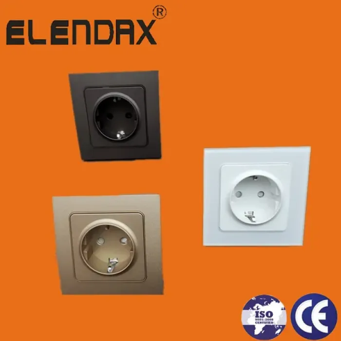 Stopkontak Dinding Plastik untuk Peralatan Dapur & Rumah