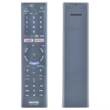 Shockproof Silicone TV Remote Control Covers for Sony Models RM-ED052, RM-ED050, RMT-TX200C, RMT-TX100D, RM-ED053, RM-ED060, RMF-TX300C