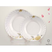 Elegant Shape Dinner Flat Plate-6"