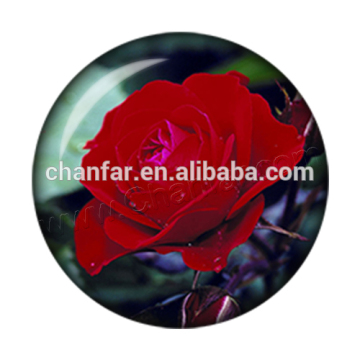 Wholesale Glass alloy surround press buttons jewelry for leather jewelry (12mm, 18mm)