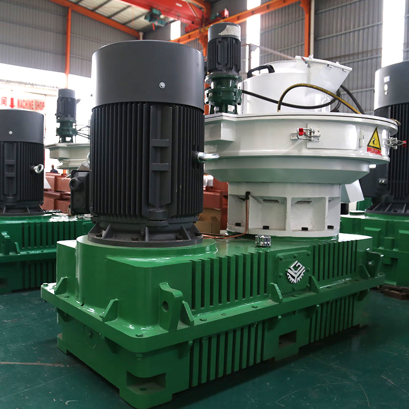 High capacity wood pellet machine