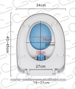 pp toilet seat cover 8004 plastic toilet seat cover
