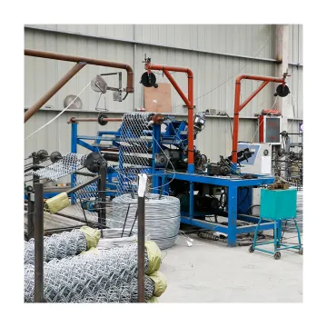 High-Quality Diamond Wire Mesh, Chain Link Fence Net Making Machine: Precision and Durability in Mesh Production