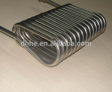 Stainless steel condenser coil