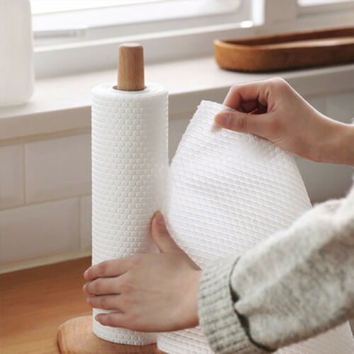 Cleaning Wipes Kitchen Cloth Roll Embossed Rag Dishcloth