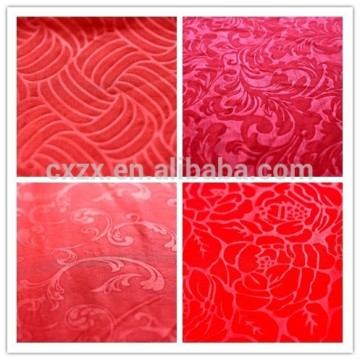 100% polyester emboss micro fabric for bed duvet covers