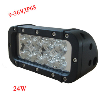 New 24W LED Light Bars, for Military, Agriculture, Marine, Mining.