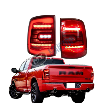 RAM 1500 2009-2018 टेल लाइट्स फेसलिफ्ट के लिए MAICTOP एलईडी टर्न सिग्नल लैंप