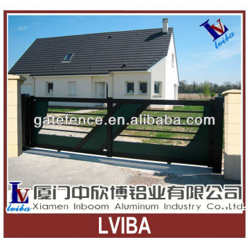 Outdoor sliding gate and aluminium garden sliding gate