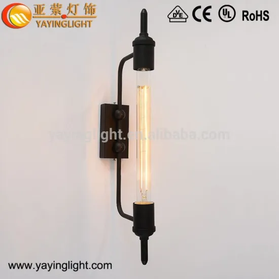 Edison light bulb wall lamp, Edison Light Bulb reading vintage glass wall lamp