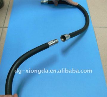 flexibel metal arm covering the plastic tube customized