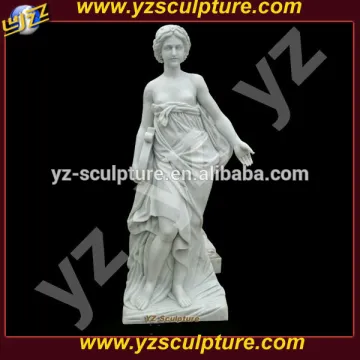 life size marble garden lady sculpture for sale