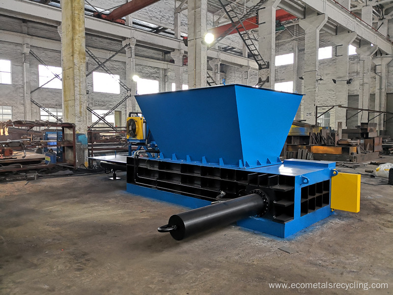 Hydraulic Aluminum Steel Metal Cans Baler Equipment