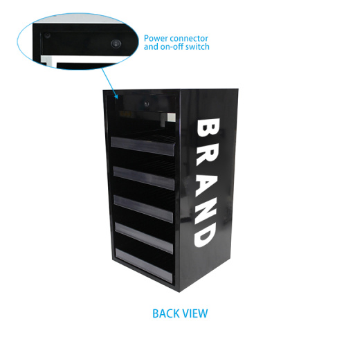 APEX Black Metal Display Stand For e Liquid