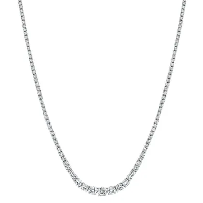 Elegant Lab Diamond Necklace by Tiffany & Co
