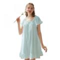 Women Cotton Nightgowns Vintage Gown Princess Nightdress