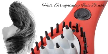 Red Brush Hair Ionic Tools