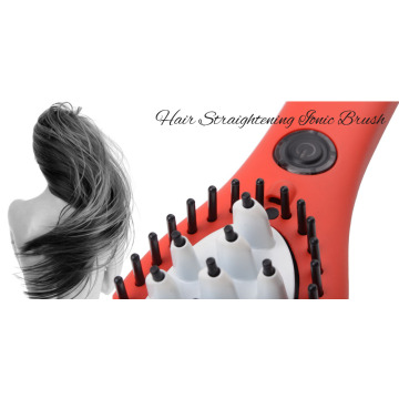 Red Brush Hair Ionic Tools