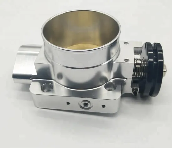 Custom CNC Aluminum Throttle Body for Racing Cars - Factory Price