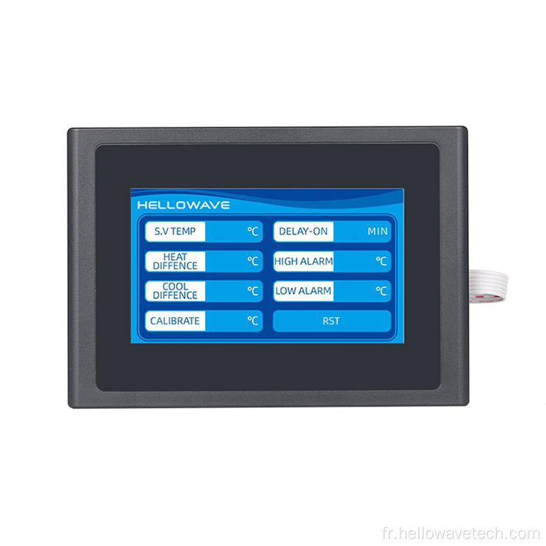 Thermostat WIFI intelligent pour le contrôle de la température et de l&#39;humidité