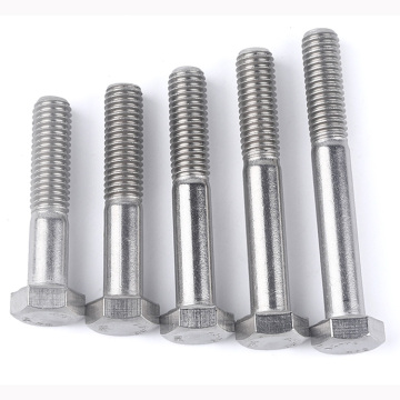 A2-70 สแตนเลส Hex Bolts DIN931