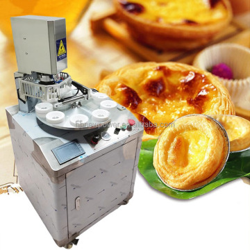 Egg Tart Shell Press Forming Machine - Factory Supply Crust Making Equipment