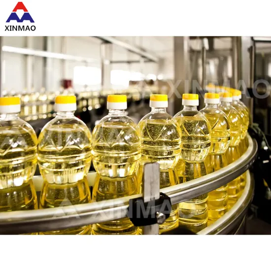 Full Automatic Sunflower Olive Edible Oil Filling Machine - 500ml Cooking Oil Production Line