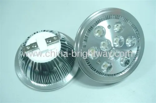 High Power Gx53/gu10 9x1w Ar111 Led Ceiling Spotlight 