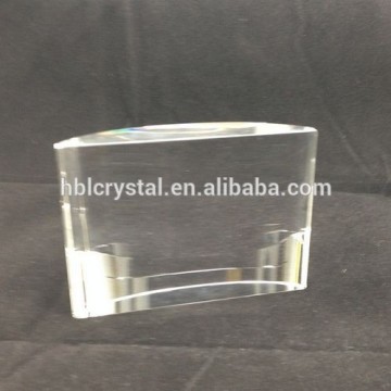 high quality K9 Blank Crystal Block for 3d laser engraving