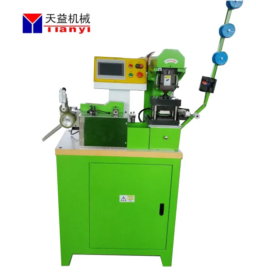 Auto Plastic Zipper Gaping Teeth Cleaning and Making Machine