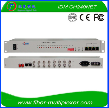 8E1+100M PDH Fiber Optical Multiplexer IDM-240NET