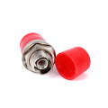 Metal Round Singlemode FC Fiber Optic Cable Coupler