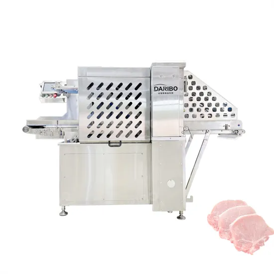 Continuous Frozen Pork Belly Cutting Machine for High Quality Chunks