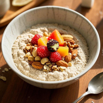 Proteína de ovo branco para sobremesa