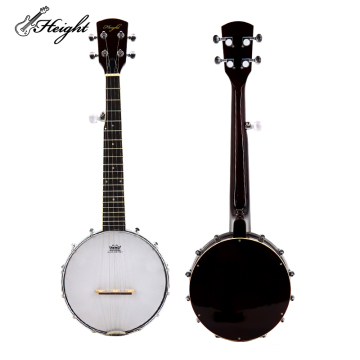 HTBJ26-5 SAPELE BANJO مع الجلد الأسطوانة 26 بوصة و 5 سلسلة موالف السلسلة
