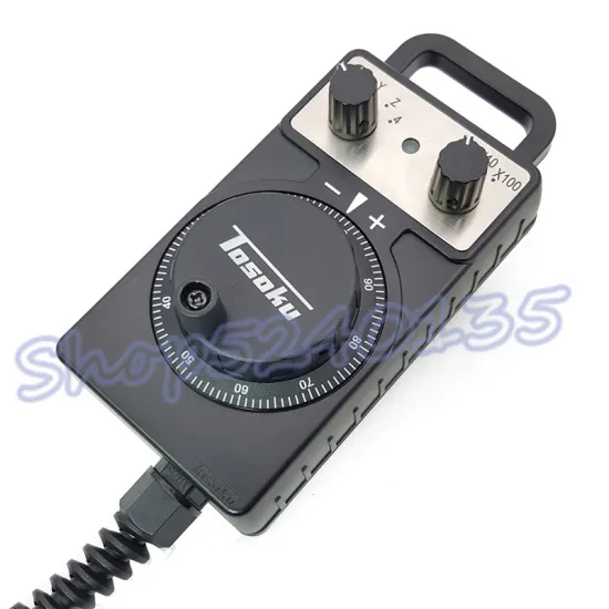 TOSOKU HC121 DC12V 25PPR pulse output CNC Handwheel Handle Manual Pulse Generator for MITSUBISHI