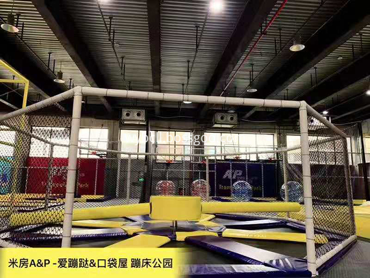 Trampoline Park with Wipeout