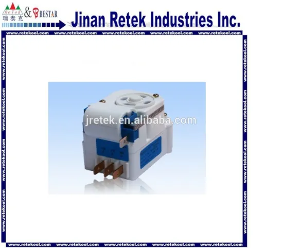 Small refrigerator electrical timer for freezer