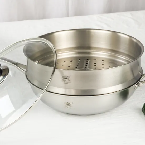food steamer (usu made of bamboo)