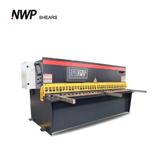 Nanjing Weipu 8mm CNC Hydraulic Shearing Machine for Factory Sale