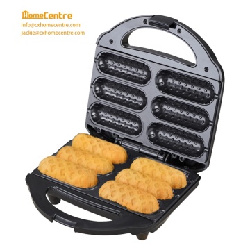 Electric 6-Piece Waffle Corn Dog Maker: Perfect for Delicious, Customizable Treats