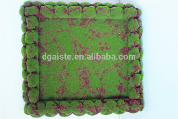 Home Wall to wall decoration 0.5mx0.5m artificial green wall moss foam hanging carpet EPZM05 0908