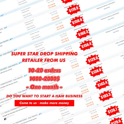 MEGALOOK Raw Indian Remy Hair Wholesale Remy 100 Human Hair Extensions,Raw Indian Temple Hair, 100% Raw Virgin Indian Human