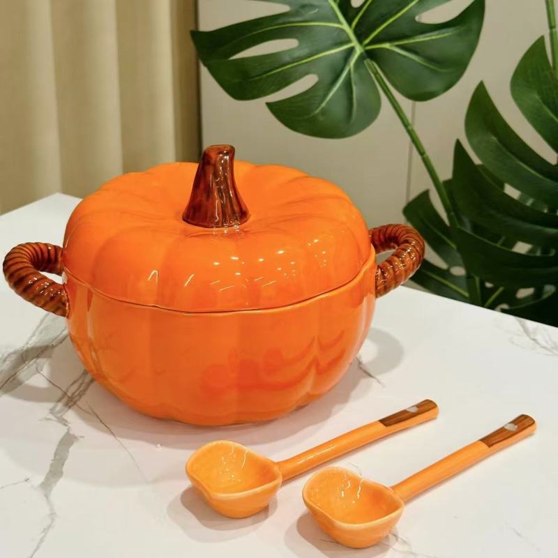 Unique Pumpkin Pot for Creative Kitchen Adventures