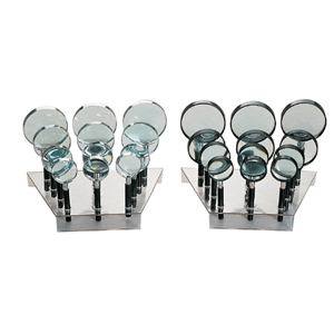 magnifying glasses set  display
